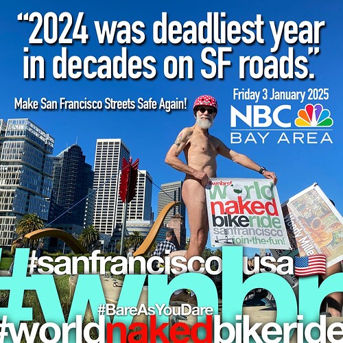 #WNBRsf2025 Safety ProTests @SFWNBR @NBCBayArea Friday 3 January 2025