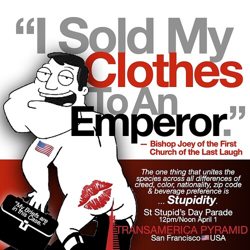 sq Emperor StanSmith @AmericanDad ass BishopJoey