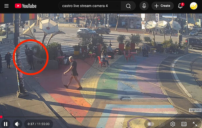 mARTy stage right Castro Street Cam 4 Live Stream Castro Street Cam 4 Streamed LIVE Thursday 22 January 2026 b